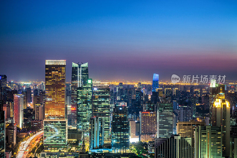 Shanghai Central business district